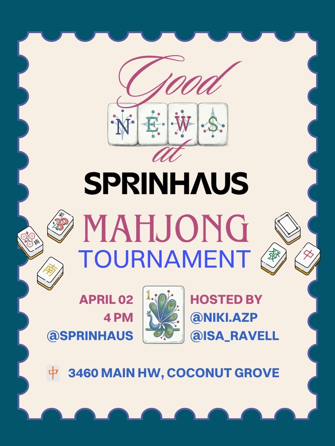 Sprinhaus Mahjong Tournament